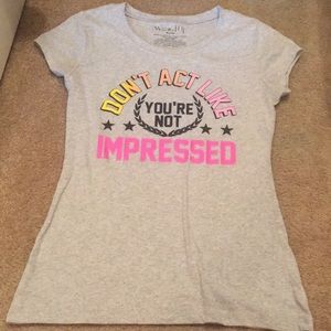 Grey graphic t-shirt